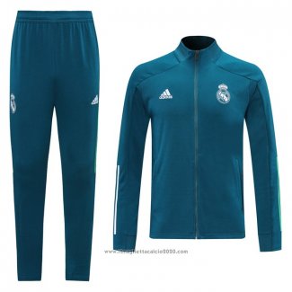 Tuta da Track Giacca Real Madrid 2020 2021 Blu