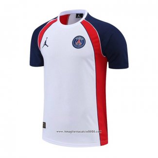 Maglia Allenamento Paris Saint-Germain Jordan 2022 2023 Bianco