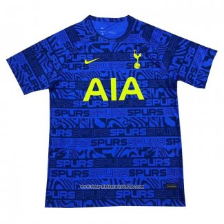 Maglia Allenamento Tottenham Hotspur 2022 Blu Oscuro