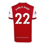 Maglia Arsenal Giocatore Pablo Mari Home 2021 2022
