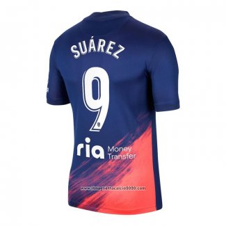 Maglia Atletico Madrid Giocatore Suarez Away 2021 2022