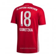 Maglia Bayern Monaco Giocatore Goretzka Home 2020 2021