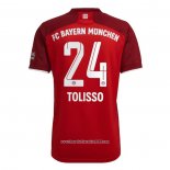 Maglia Bayern Monaco Giocatore Tolisso Home 2021 2022