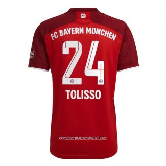 Maglia Bayern Monaco Giocatore Tolisso Home 2021 2022
