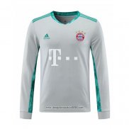 Maglia Bayern Monaco Portiere Manica Lunga 2020 2021 Grigio