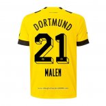 Maglia Borussia Dortmund Giocatore Malen Home 2022 2023