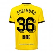 Maglia Borussia Dortmund Giocatore Rothe Home 2023 2024