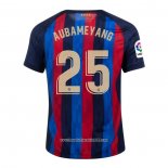 Maglia FC Barcellona Giocatore Aubameyang Home 2022 2023