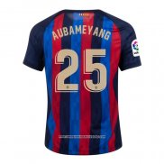 Maglia FC Barcellona Giocatore Aubameyang Home 2022 2023