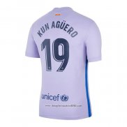 Maglia FC Barcellona Giocatore Kun Aguero Away 2021 2022