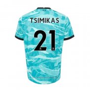 Maglia Liverpool Giocatore Tsimikas Away 2020 2021