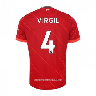 Maglia Liverpool Giocatore Virgil Home 2021 2022