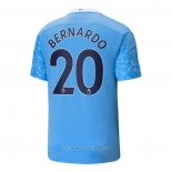Maglia Manchester City Giocatore Bernardo Home 2020 2021