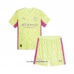 Maglia Manchester City Portiere Bambino 202023 2024 Verde
