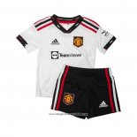 Maglia Manchester United Away Bambino 2022 2023