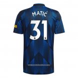 Maglia Manchester United Giocatore Matic Terza 2021 2022