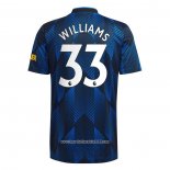 Maglia Manchester United Giocatore Williams Terza 2021 2022