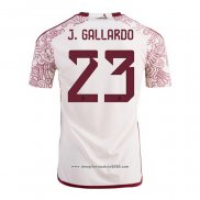 Maglia Messico Giocatore J.gallardo Away 2022