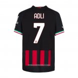 Maglia Milan Giocatore Adli Home 2022 2023