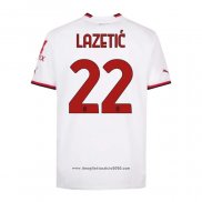 Maglia Milan Giocatore Lazetic Away 2022 2023