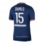 Maglia Paris Saint-Germain Giocatore Danilo Home 2021 2022