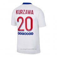 Maglia Paris Saint-Germain Giocatore Kurzawa Away 2020 2021