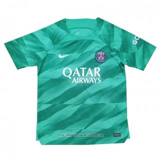 Maglia Paris Saint-Germain Portiere 2023 2024 Verde