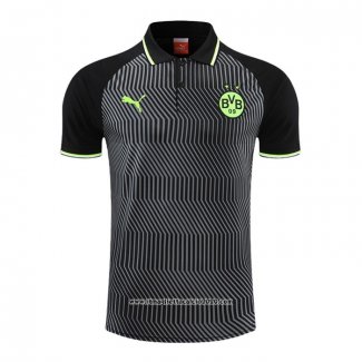 Maglia Polo Borussia Dortmund 2022 2023 Grigio