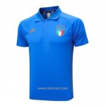 Maglia Polo Italia 2023 2024 Blu