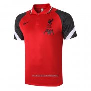 Maglia Polo Liverpool 2020 2021 Rosso