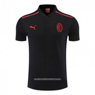 Maglia Polo Milan 2022 2023 Nero