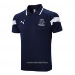 Maglia Polo Olympique Marsiglia 2022 2023 Blu