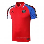 Maglia Polo Paris Saint-Germain 2020 2021 Rosso