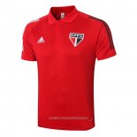 Maglia Polo Sao Paulo 2020 2021 Rosso