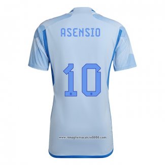 Maglia Spagna Giocatore Asensio Away 2022