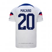 Maglia Stati Uniti Giocatore Macario Home 2022