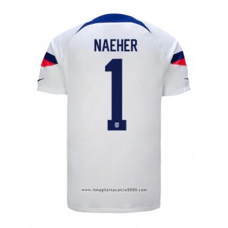 Maglia Stati Uniti Giocatore Naeher Home 2022