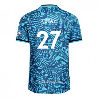 Maglia Tottenham Hotspur Giocatore Lucas Terza 2022 2023