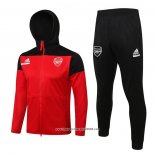 Tuta da Track con Capucha Arsenal 2021 2022 Rosso