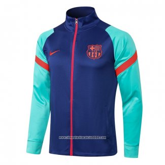 Giacca FC Barcellona 2021 2022 Blu