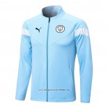 Giacca Manchester City 2022 2023 Blu Claro