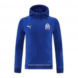 Giacca con Capucha Olympique Marsiglia 2021 2022 Blu