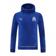 Giacca con Capucha Olympique Marsiglia 2021 2022 Blu