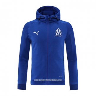 Giacca con Capucha Olympique Marsiglia 2021 2022 Blu