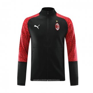 Giacca Milan 2020 2021 Nero e Rosso