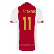 Maglia Ajax Giocatore L.ocampos Home 2022 2023