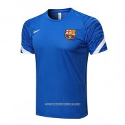 Maglia Allenamento FC Barcellona 2021-2022 Blu