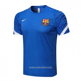 Maglia Allenamento FC Barcellona 2021-2022 Blu