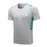 Maglia Allenamento Manchester City 2021 2022 Grigio