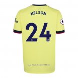 Maglia Arsenal Giocatore Nelson Away 2021 2022